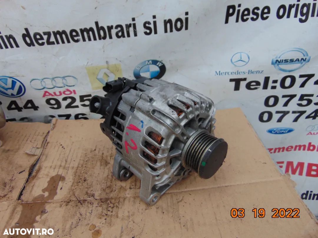 Alternator Opel 1.2 Crossland grandland corsa f Peugeot 2008 3008 2007 308 208 citroen c3 c4 c5 cac - 1