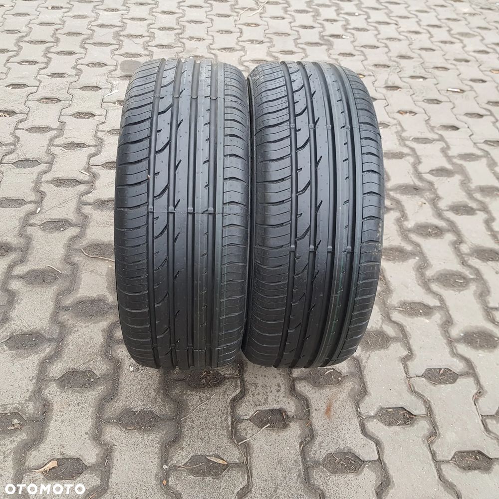 2x 215/55R16 Continental ContiPremiumContact 2 Para opon letnich Poznań - 1