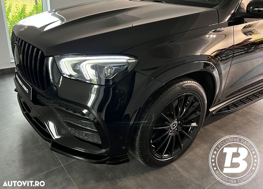 Praguri Aluminiu compatibile cu Mercedes GLE SUV W167 V167 Black - 4