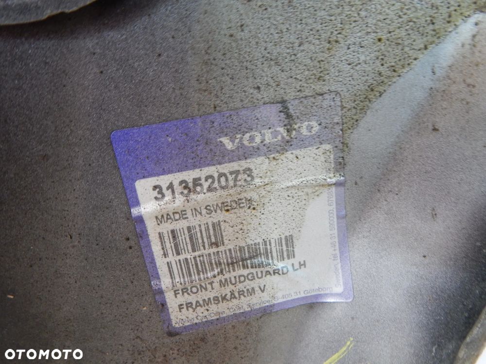Błotnik lewy przód Volvo V60 S60 10-13 srebrny Łuków części - 5