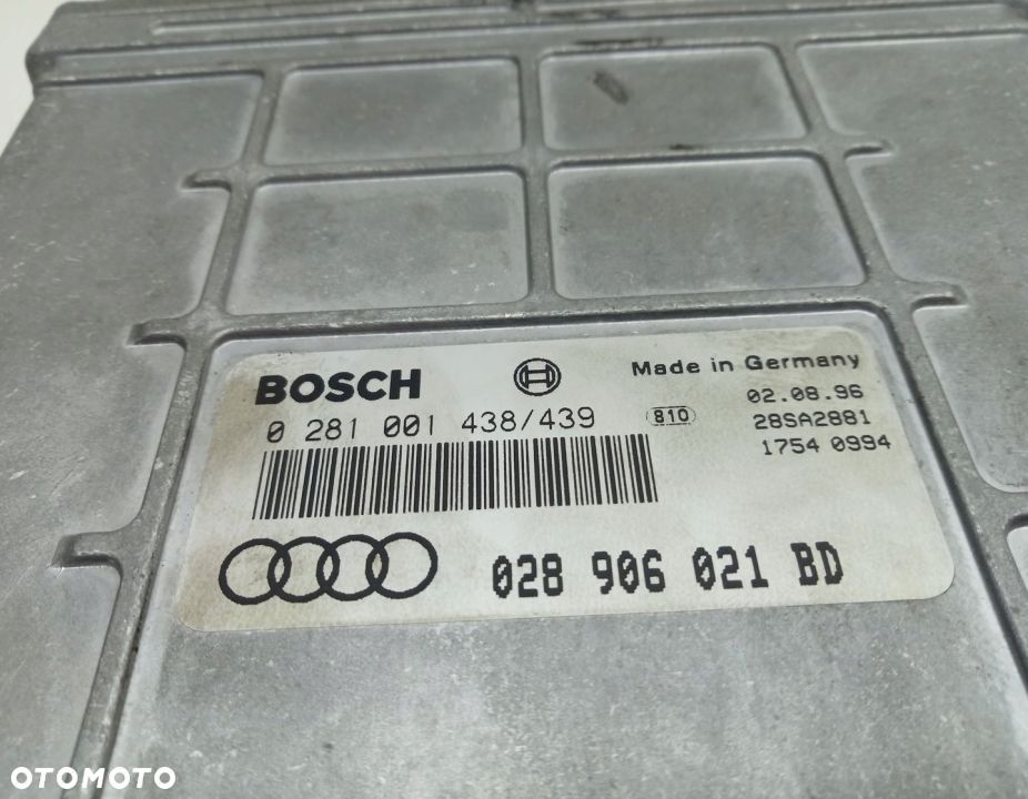 STEROWNIK SILNIKA AUDI A4 B5 1.9 TDI 028906021BD - 2