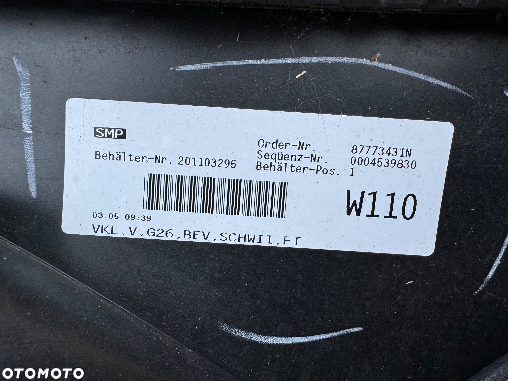 ZDERZAK PRZÓD PRZEDNI BMW I4 G26 ZWYKŁY 5111 8738585 STELAŻ PRAWY 8738598 ORYGINAŁ - 13