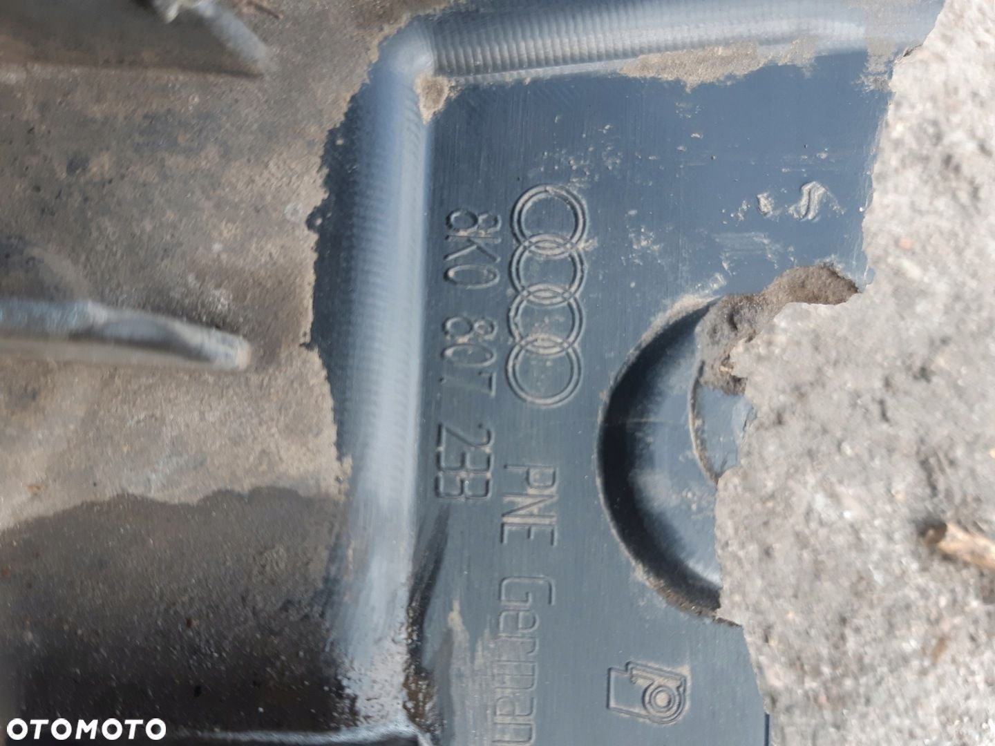 AUDI A4 B8 OSŁONA PŁYTA POD ZDERZAK 8K0807233 - 5