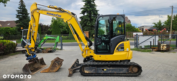 Komatsu PC55MR-5EO Rototilt! 2800Mtg! 3 łyżki! Sprowadzona!