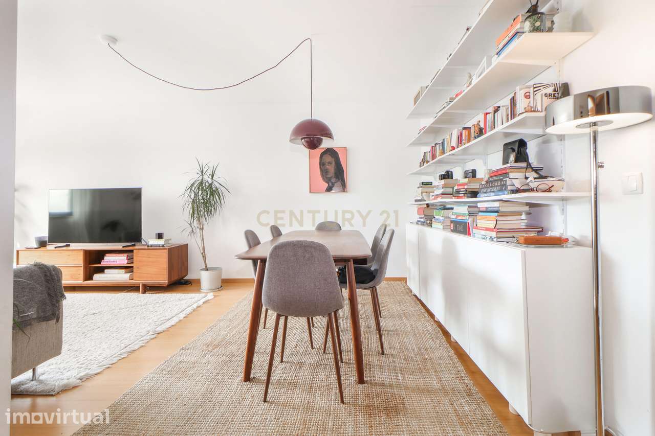 Apartamento T3 | 86 m2 + 14 m2 | Lugar de Garagem | Vista Rio Tejo | A - Grande imagem: 2/47