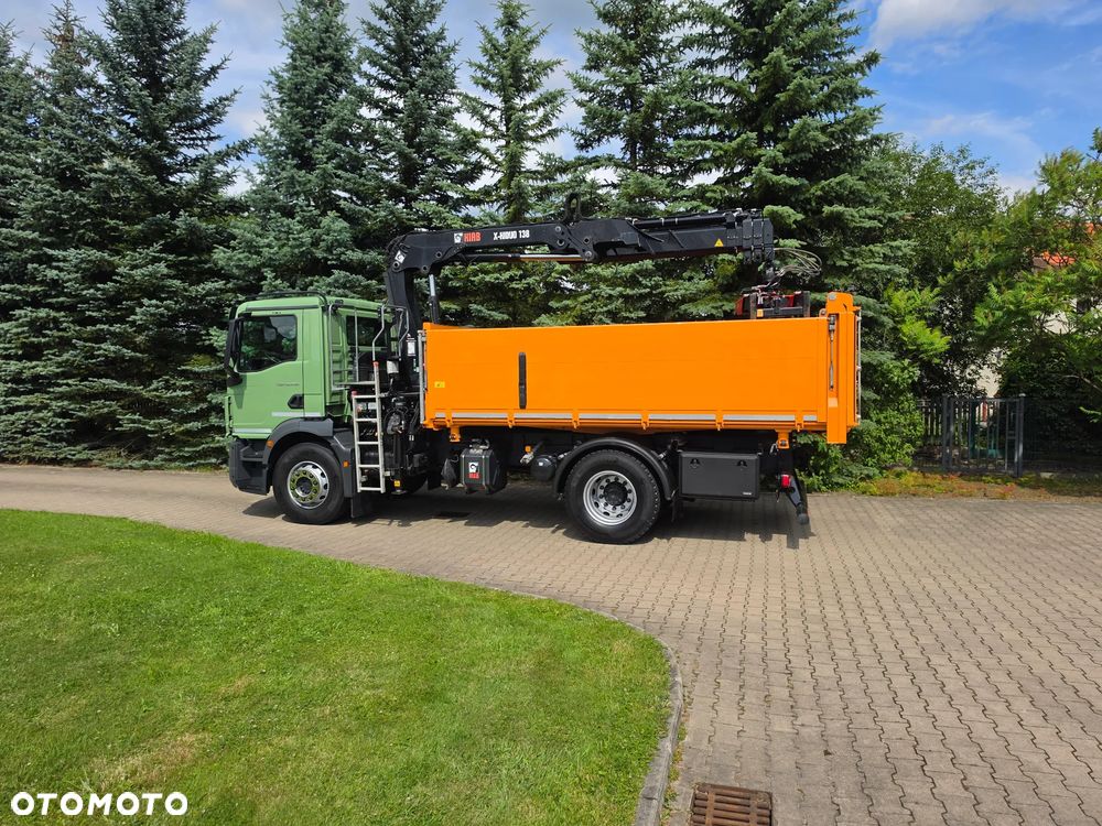 MAN TGM 18.290/ 3-str. wywrotka z HIAB 138/ - 18