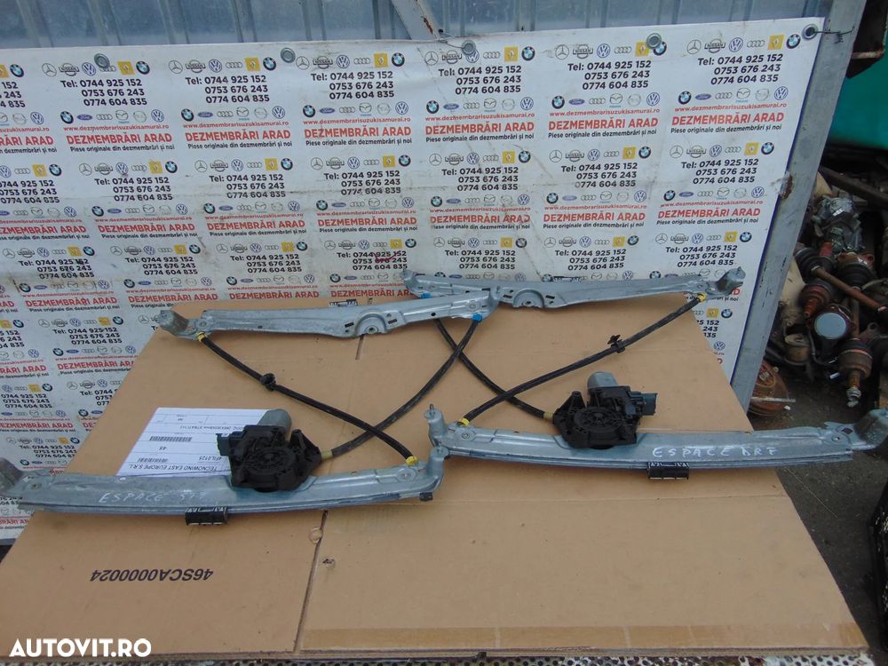 Macara geam Renault Espace 5 an 2015-2023 macarale geamuri electrice fata spate stanga dreapta - 1