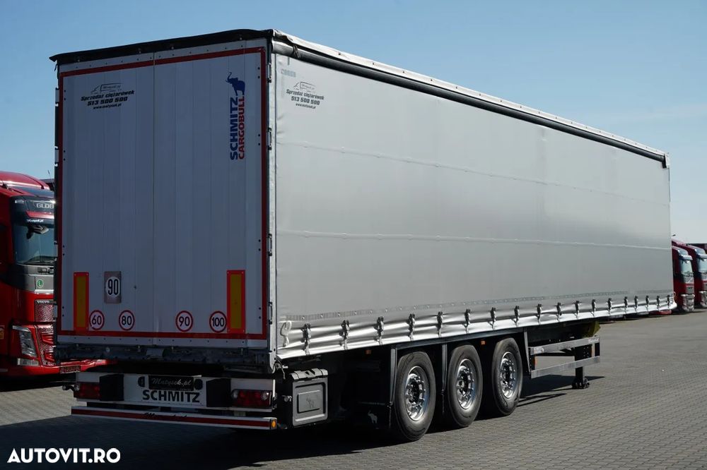 Schmitz Cargobull CORTINĂ / STANDARD / 2 AXE RIDICATIVE / - 8