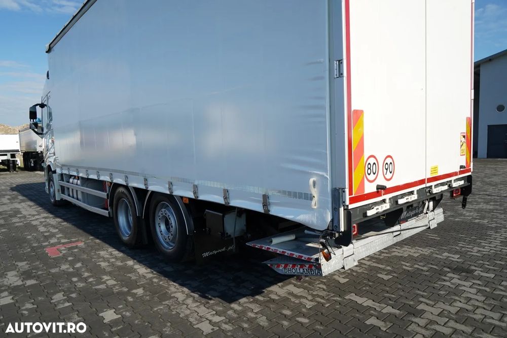 Volvo FH 500 / SOLO / 6X2 / I-PARK COOL / DHOLLANDIA LIFT / PUNTE RIDICATĂ / DIRECȚIE / PODEA REZISTENTĂ - 10
