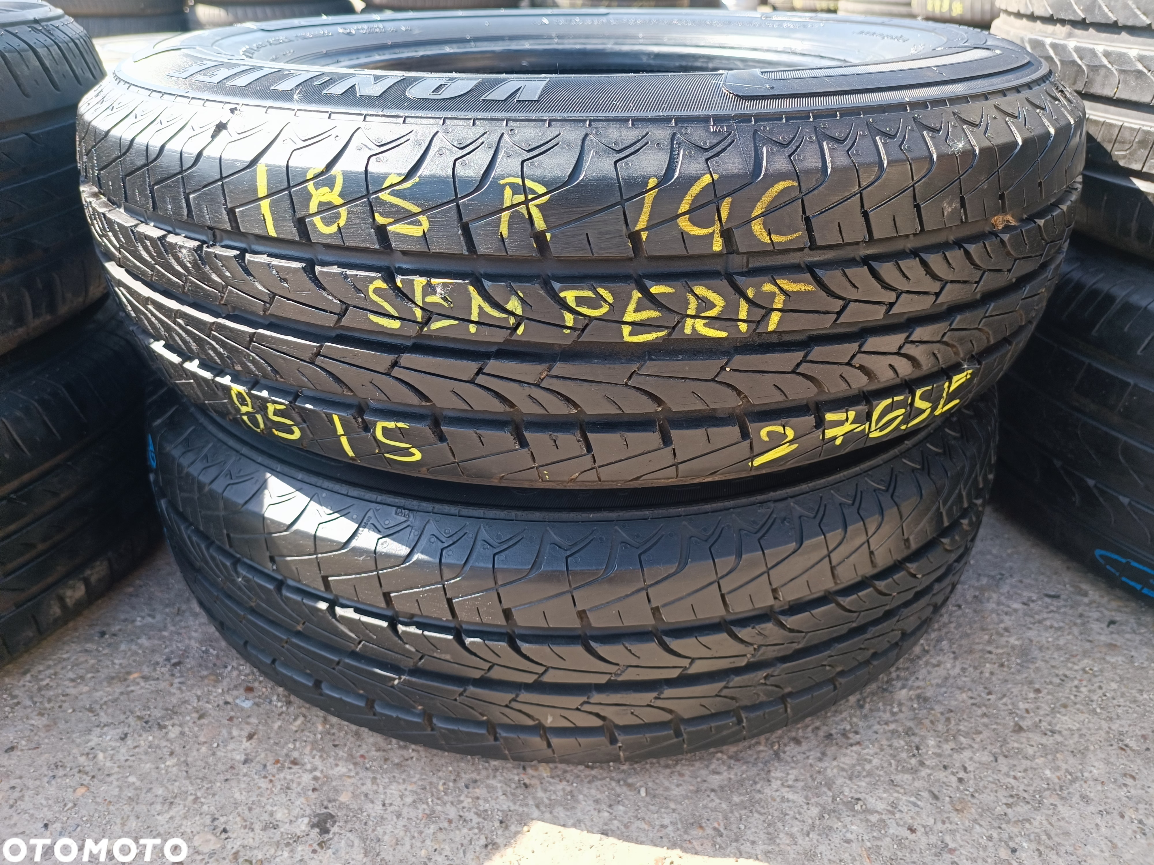 185/80R14C 14 C 185R14C 102/100Q Opony Letnie Lato SEMPERIT VAN-LIFE 2 9,5mm Nowe Demo Legnica ALU-RAD 185/80 - 10