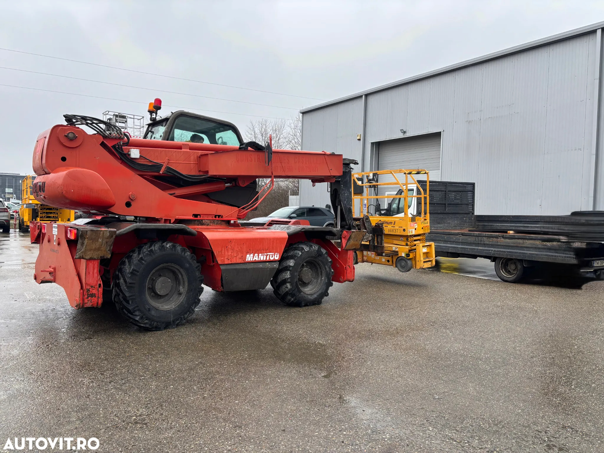 Inchirieri Manitou Telehandler - 8