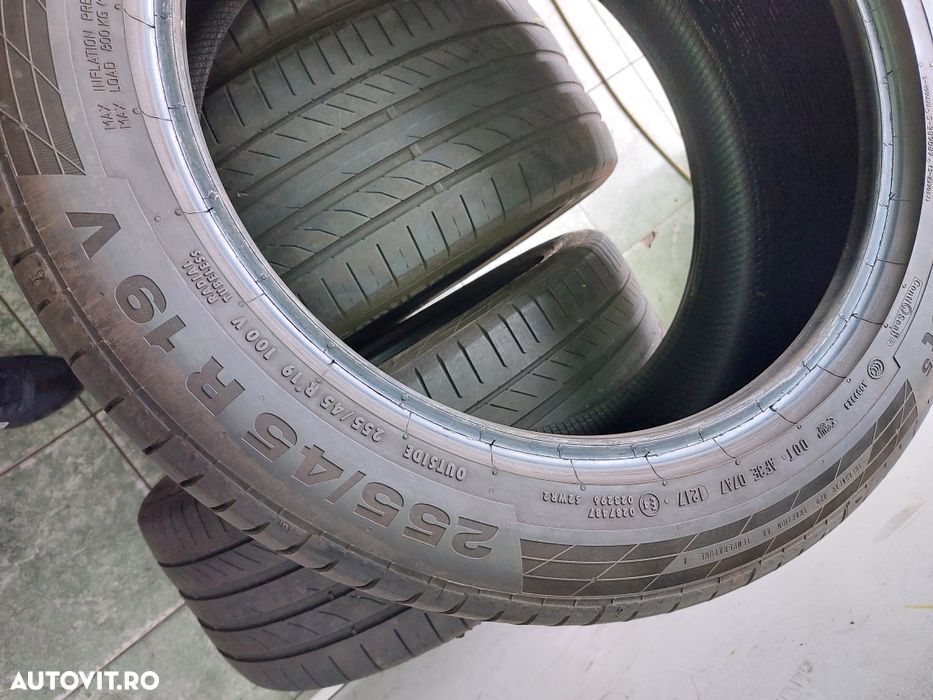 4 anvelope 255/45 R19 Continental de vara - 5