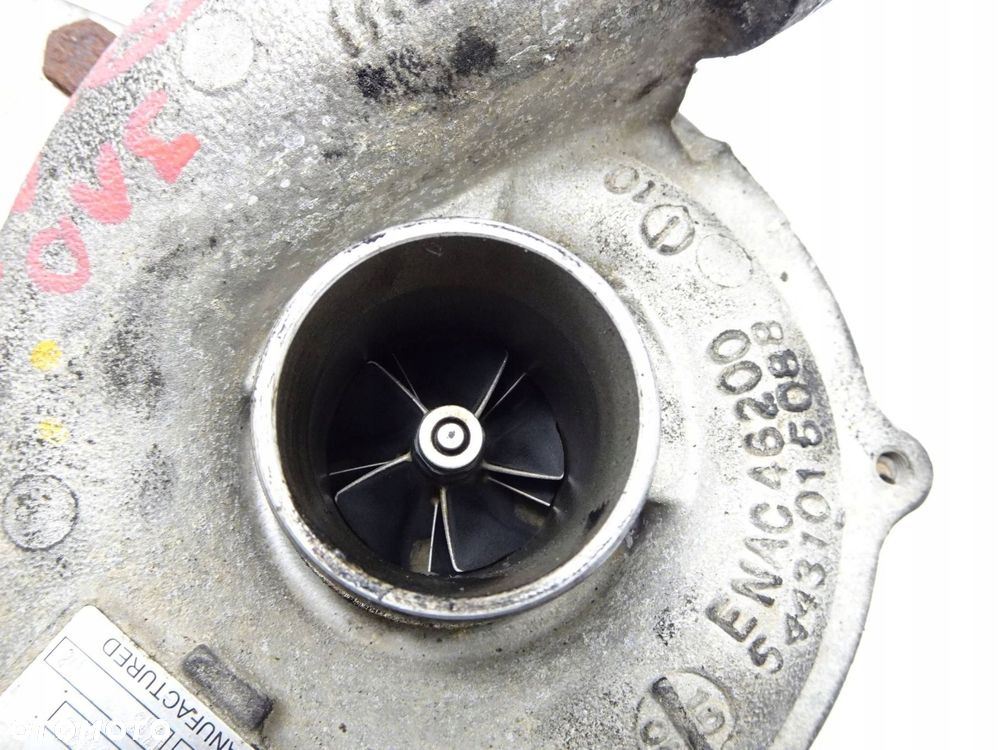 turbosprężarka nissan qashqai j10 1.5 dci 54399700030 - 8
