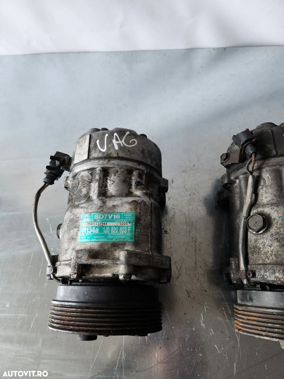 Compresor Clima Aer Conditionat AC Vw Golf 4 Bora Skoda Octavia 1JF Vw Transporter T5 Cod 7HD - 2
