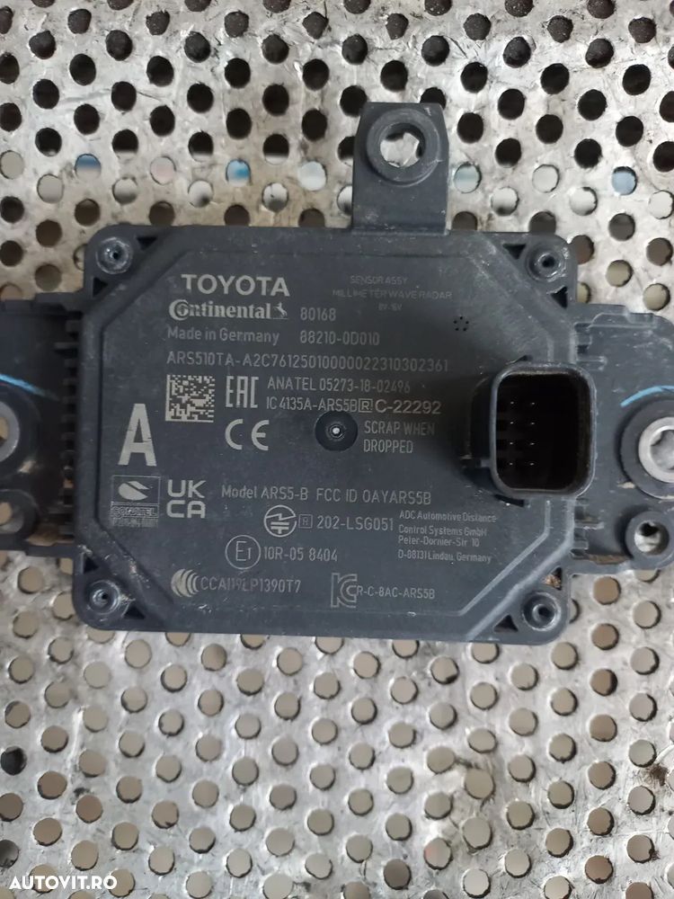 Senzor Radar Distronic Fata Toyota Yaris Cross Yaris Cod -0D010 An 2020-2021-2022-2023-2024 - 4