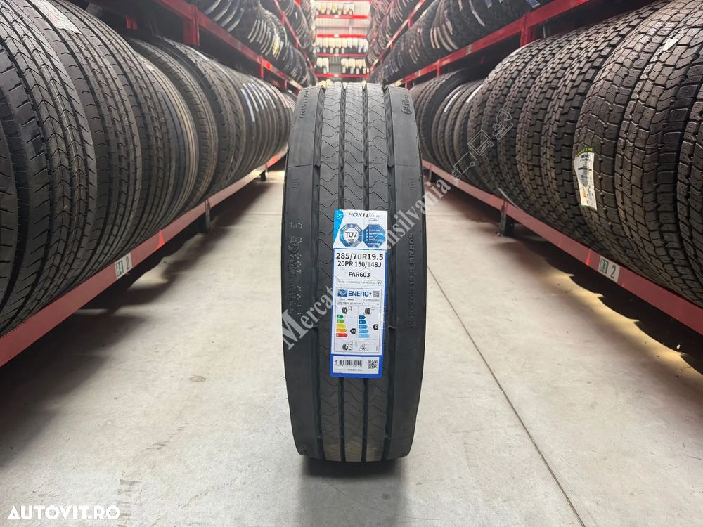 Anvelopa NOUA 285/70R19.5 Fortune FAR 603, M+S*, Regional, Directie/Remorca, 150/148J 18PR - 2
