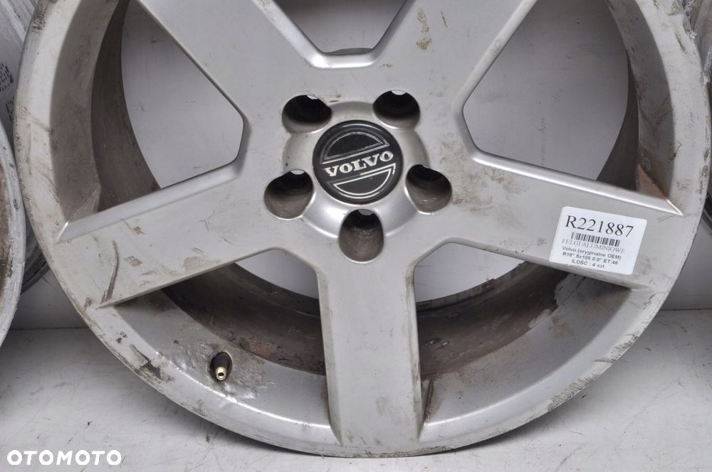 VOLVO  FELGI ALUMINIOWE R18" 8J 5X108 ET46 30647397 - 10