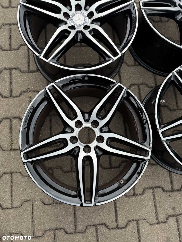 ALUFELGI Mercedes W213 AMG 19” 5x112 Przód 8J ET43 / Tył 9J ET49 TPMS OEM A2134012000 / A2134012100 - 5