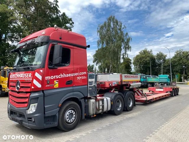 Mercedes-Benz ACTROS 2663 6X4 CIĄGNIK SIODŁOWY 3 osie 2020r + naczepa GOLDHOFER TIEFLADER 3 osie 2013r, DMC zestawu 120 ton - 3