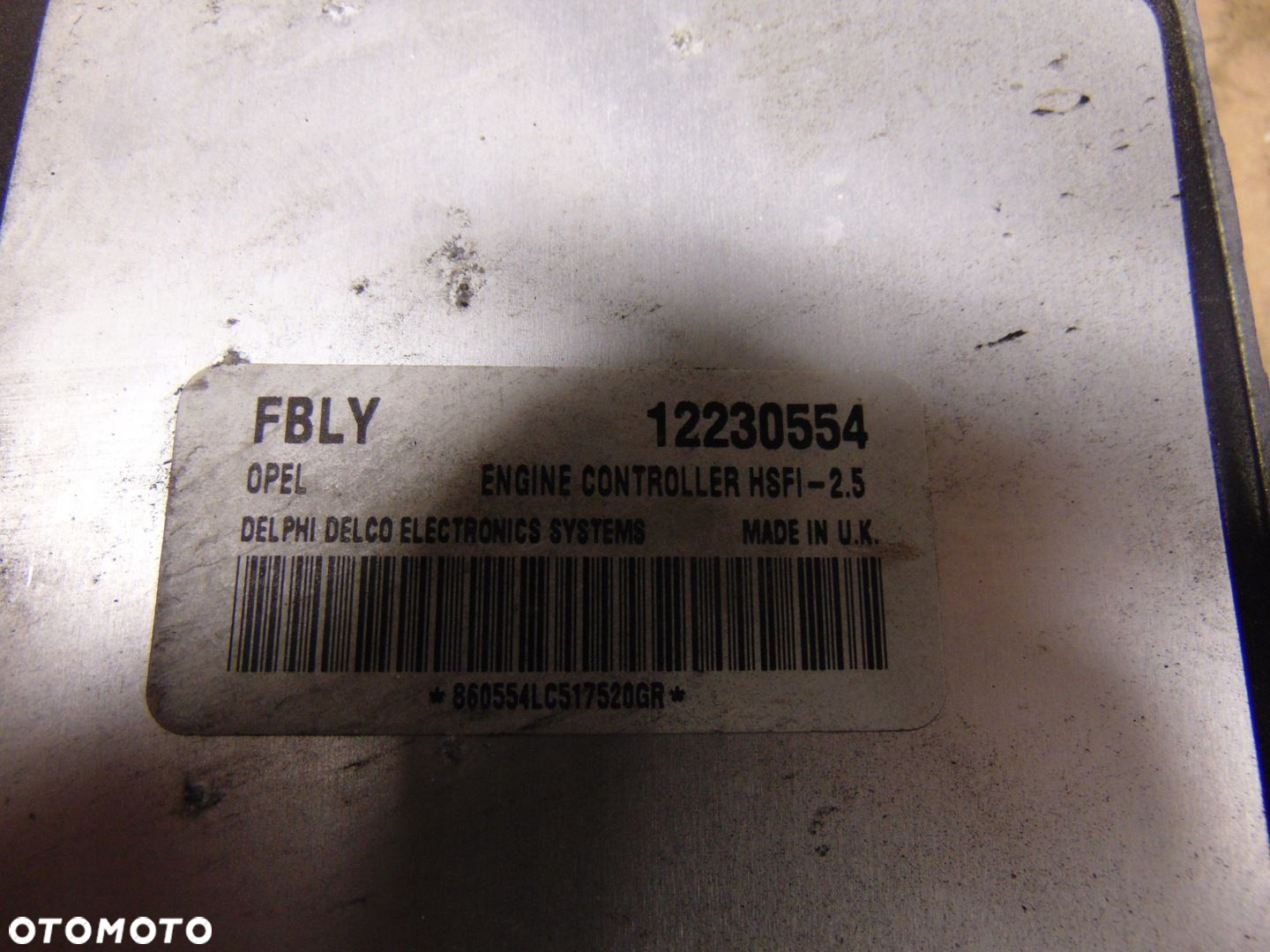 ZESTAW STARTOWY IMMO OPEL MERIVA A 1.6 16V BENZYNA EUROPA - 7
