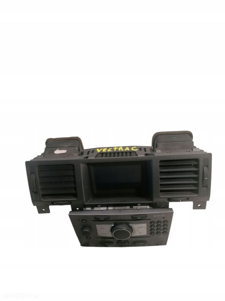 radio cd nawigacja wyświetlacz kratki opel vectra c 13188477 383555646 - 2