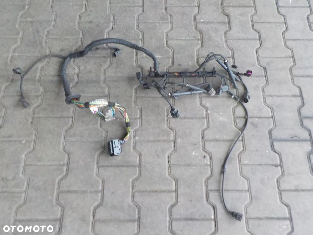 VW T5 2.0 TDI CAA WIĄZKA INSTALACJA SILNIKA - 1