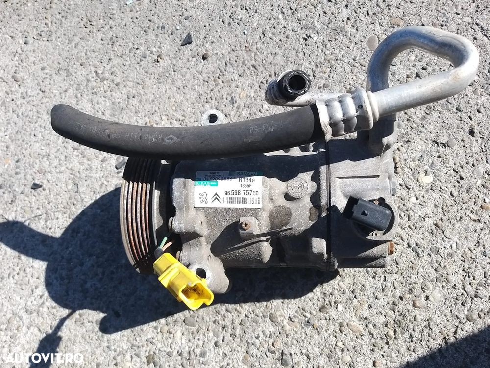 Compressor AC cod: 9659875780 pentru Peugeot 207 1.6 HDI - 1
