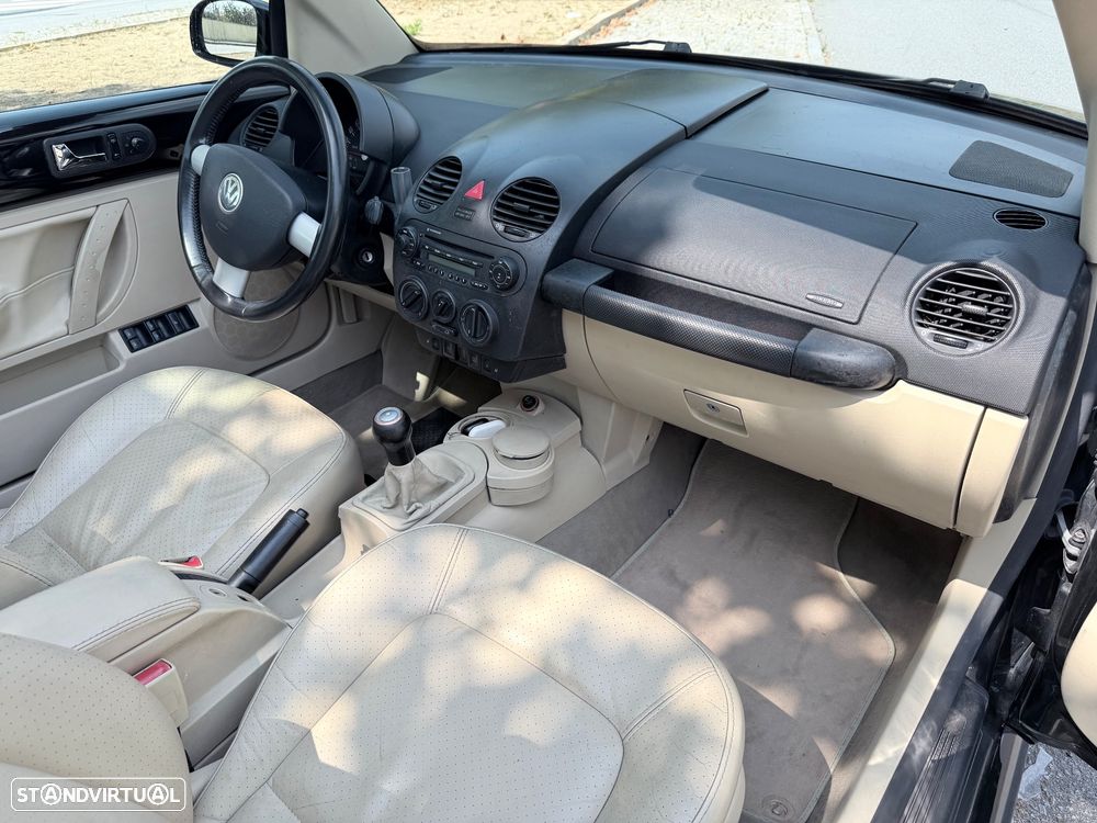 VW New Beetle Cabriolet 1.6 Top Couro - 7