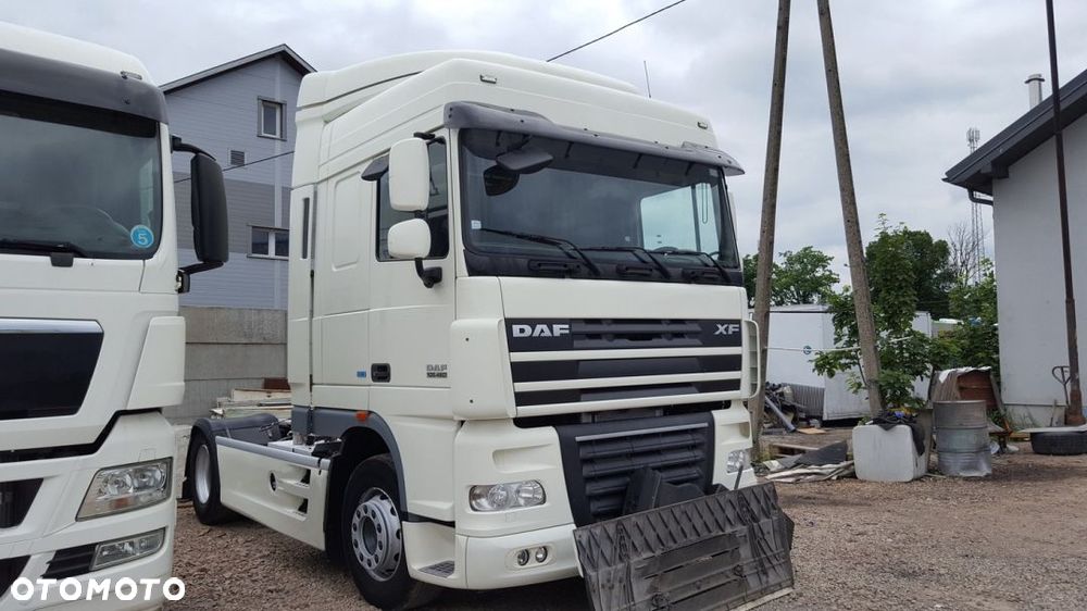 DAF XF 105 zabudowy międzyosiowe spojlery spoilery osłony owiewki - 9