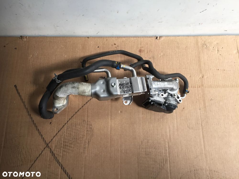 MAZDA 2 III DJ LIFT 22R 1.5 16V ZAWÓR EGR CHŁODNICZKA P5TA203C0 - 1