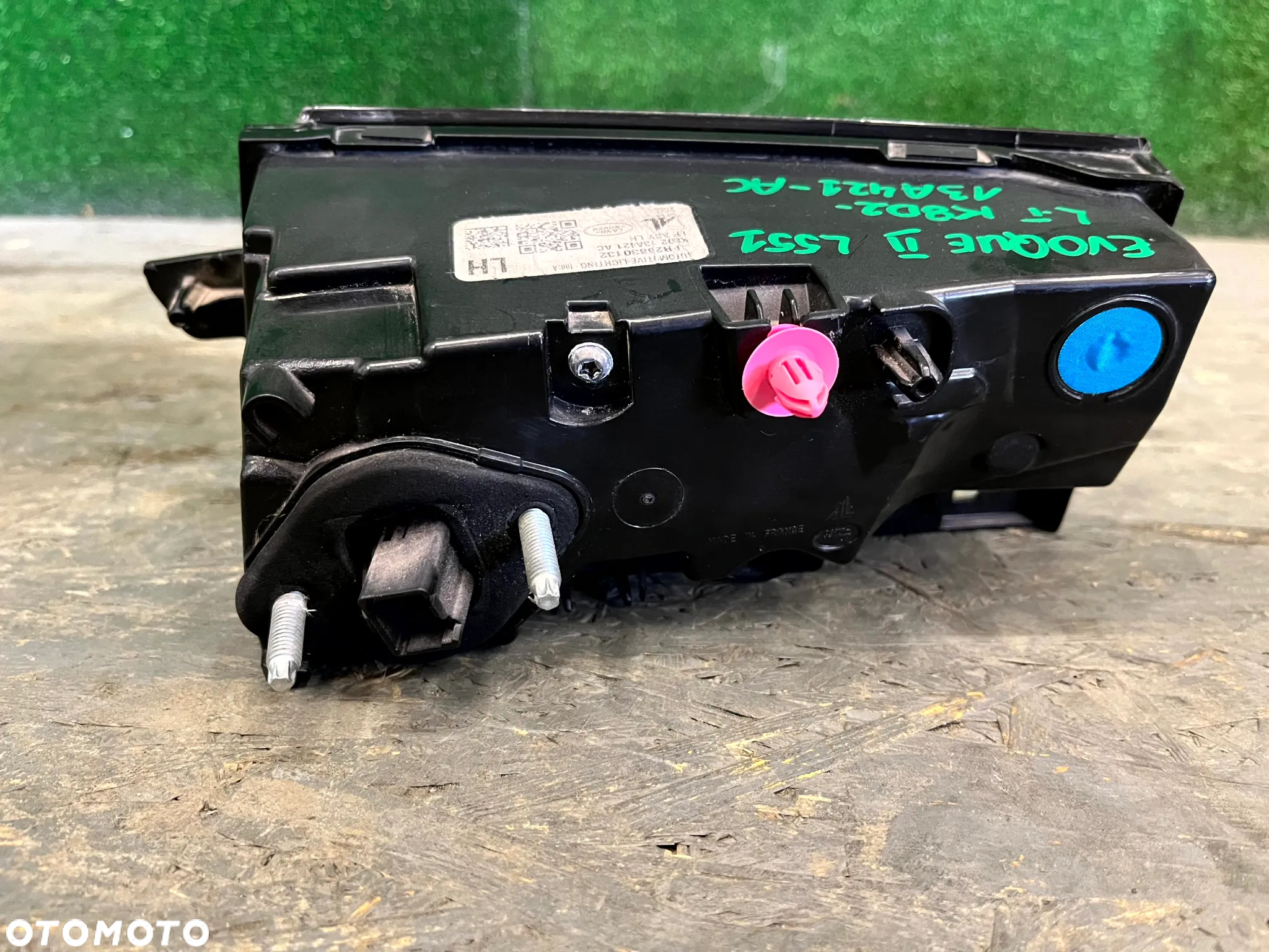 RANGE ROVER EVOQUE II L551 LAMPA LEWY TYŁ LEWA TYLNA W KLAPĘ K8D2-13A421-AC LEKKIE PĘKNIĘCIE - 5