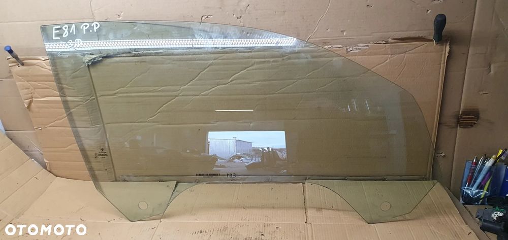 Szyba prawy przód przednia prawa BMW 1 E81 AS2 07r - 1