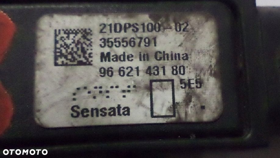 CZUJNIK CIŚNIENIA SPALIN DPF PEUGEOT 9662143180 - 2