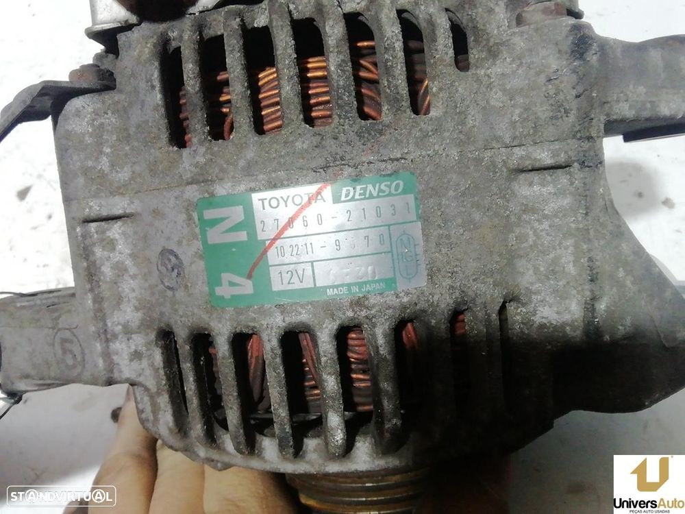 ALTERNADOR TOYOTA YARIS VERSO 2004 -2706021031 - 1