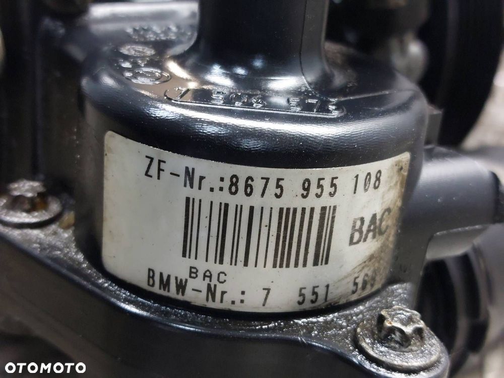 POMPA WSPOMAGANIA + POMPA WODY BMW E87 116i 1.6 16V N45 6769598 7551569 - 6