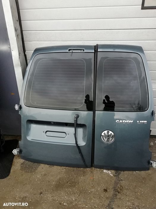 Uși ușa vw cady 2003-2010 haion Dreapta spate culisantă geamuri geam - 2