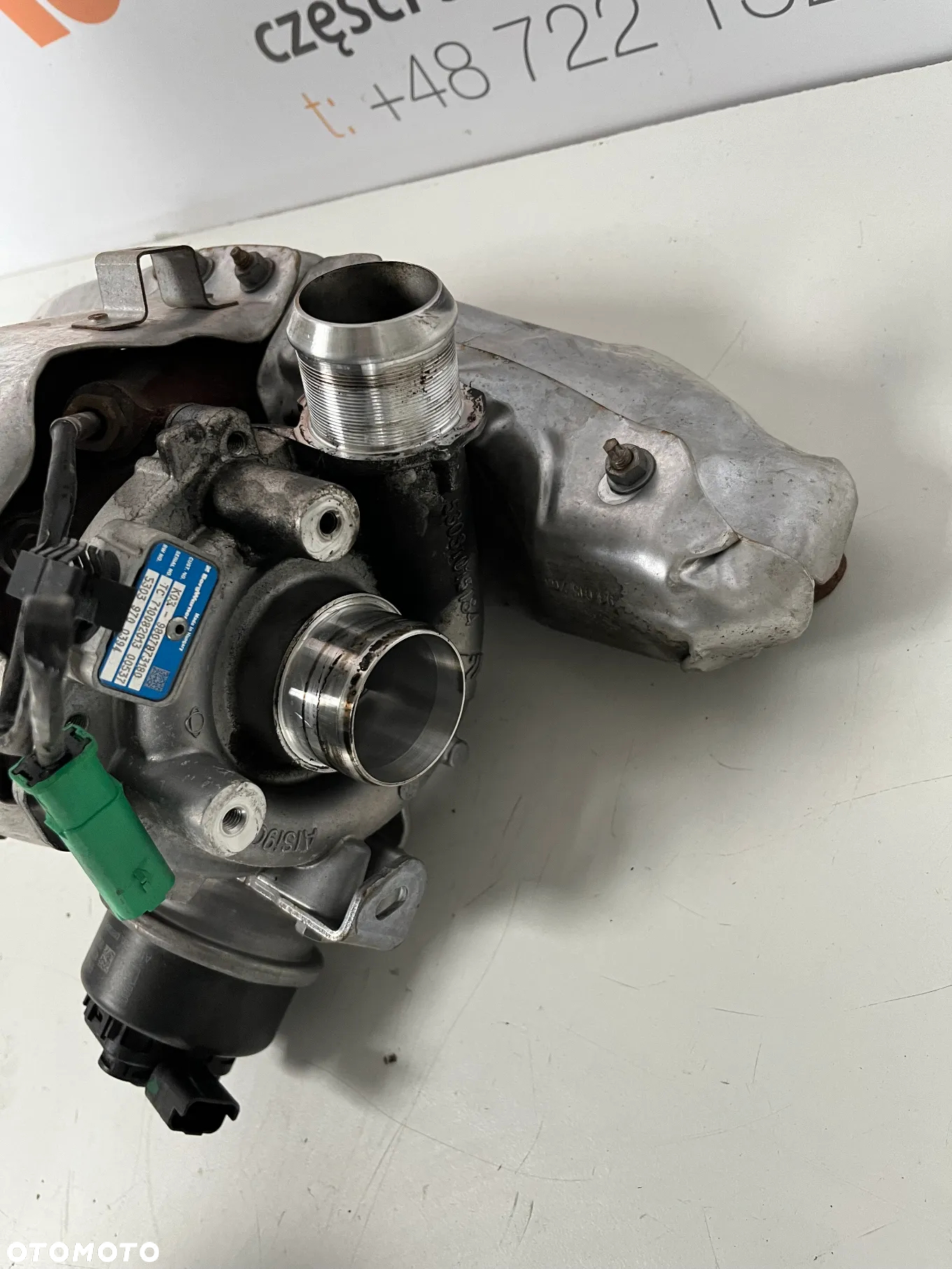 TURBOSPRĘŻARKA FORD KUGA GALAXY MONDEO 2.0 TDCI HDI 9807873180 - 2