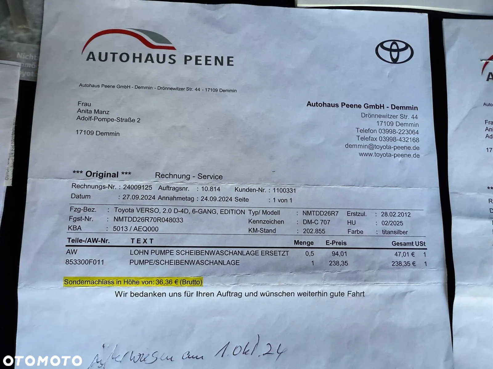 Toyota Verso 2.0 D-4D Premium - 40