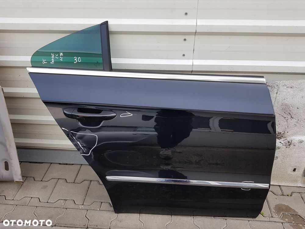 VW PASSAT CC 08-16r DRZWI PRAWE TYŁ TYLNE LC9X - 1