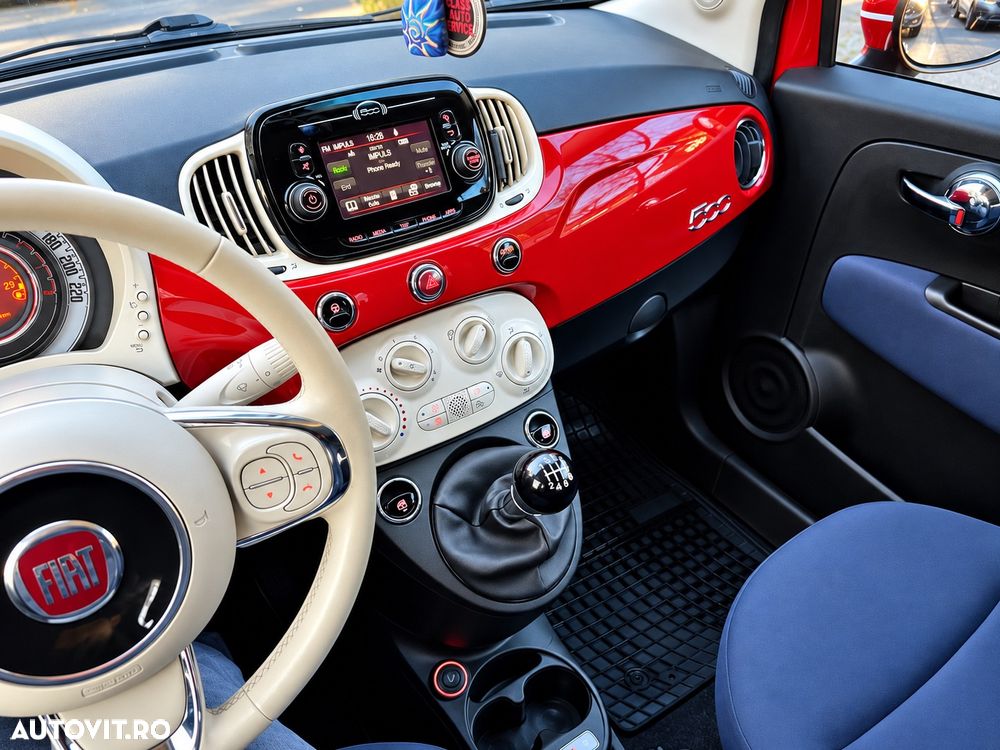 Fiat 500 MHEV 1.0 Red - 6