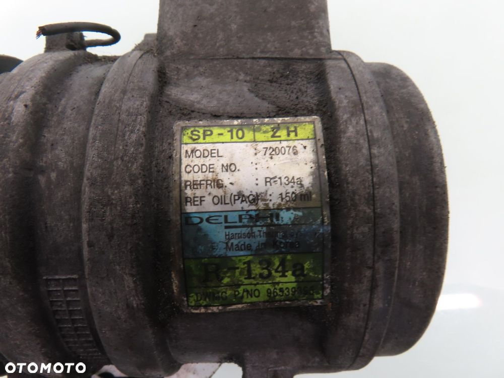 KOMPRESOR KLIMATYZACJI CHEVROLET SPARK 0.8 96539395 - 8