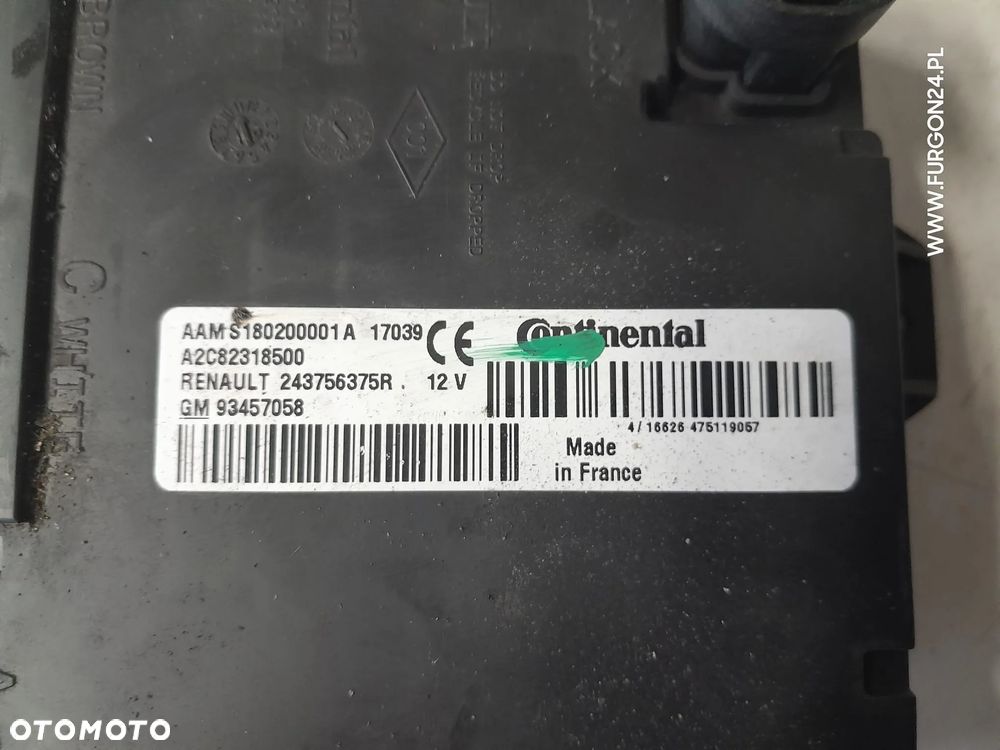 MODUŁ STEROWNIK AAM TRAFIC III VIVARO PRIMASTAR TALENTO 15- 243756375R - 2