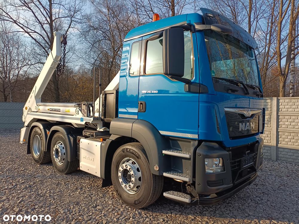 MAN TGS 26.480* 6x2* BRAMOWIEC MEILLER AK16NT* PILOT* Stan Idealny* z NIEMIEC - 2