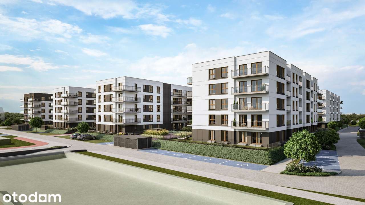 3-pokojowe mieszkanie 60m2 + balkon Bezpośrednio