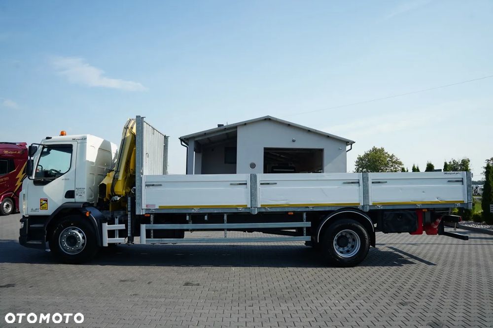 DAF LF 250 / 4x2 / SKRZYNIOWY 7,3 m / HDS HYVA HB150XE3 / MAX WYSÓW: 10,06 M / MOCNA PODŁOGA / ROTATOR / PILOT / EURO 6 - 9