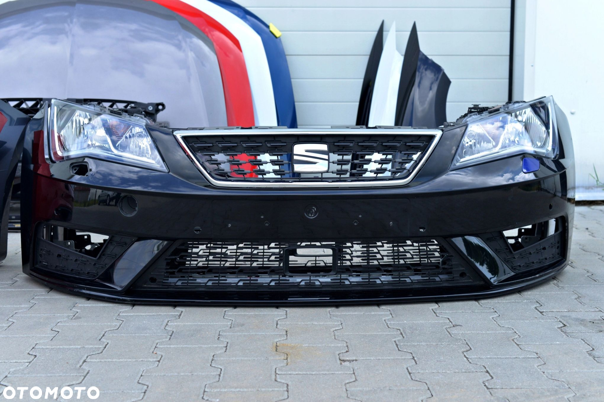 MASKA BŁOTNIK ZDERZAK GRILL LAMPA H7 XENON LED PAS BELKA SEAT LEON 3 5F 17- - 6