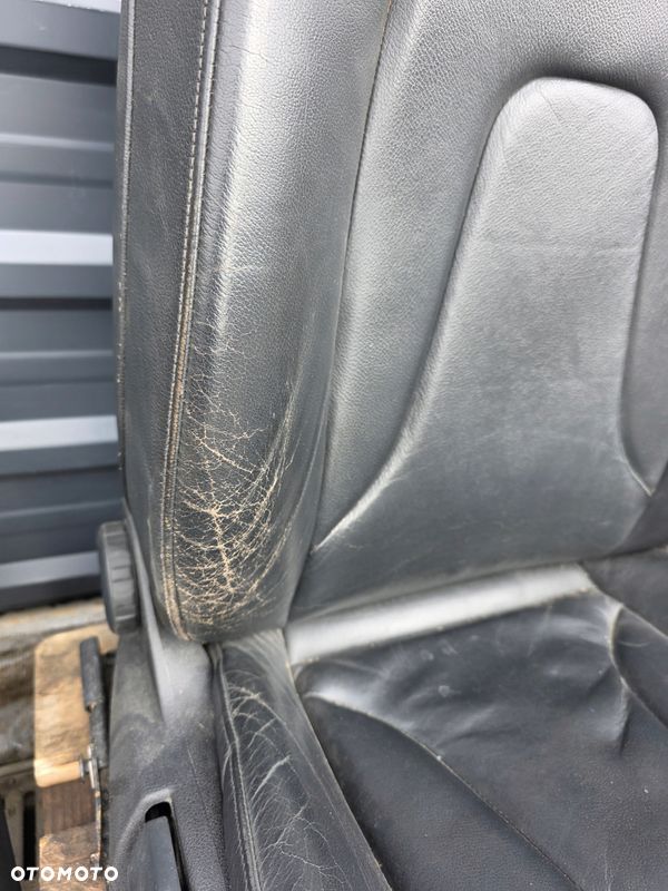 FOTEL FOTELE AUDI A4 B8 KOMPLET SKÓRA 2008-2016 BEZ PODGRZEWANIA ! *3 - 7