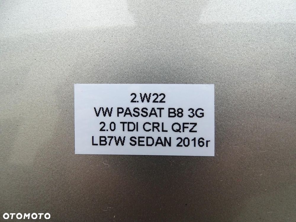 KLAPA TYŁ TYLNA BAGAŻNIKA LB7W VW PASSAT B8 3G SEDAN 14-22r - 16