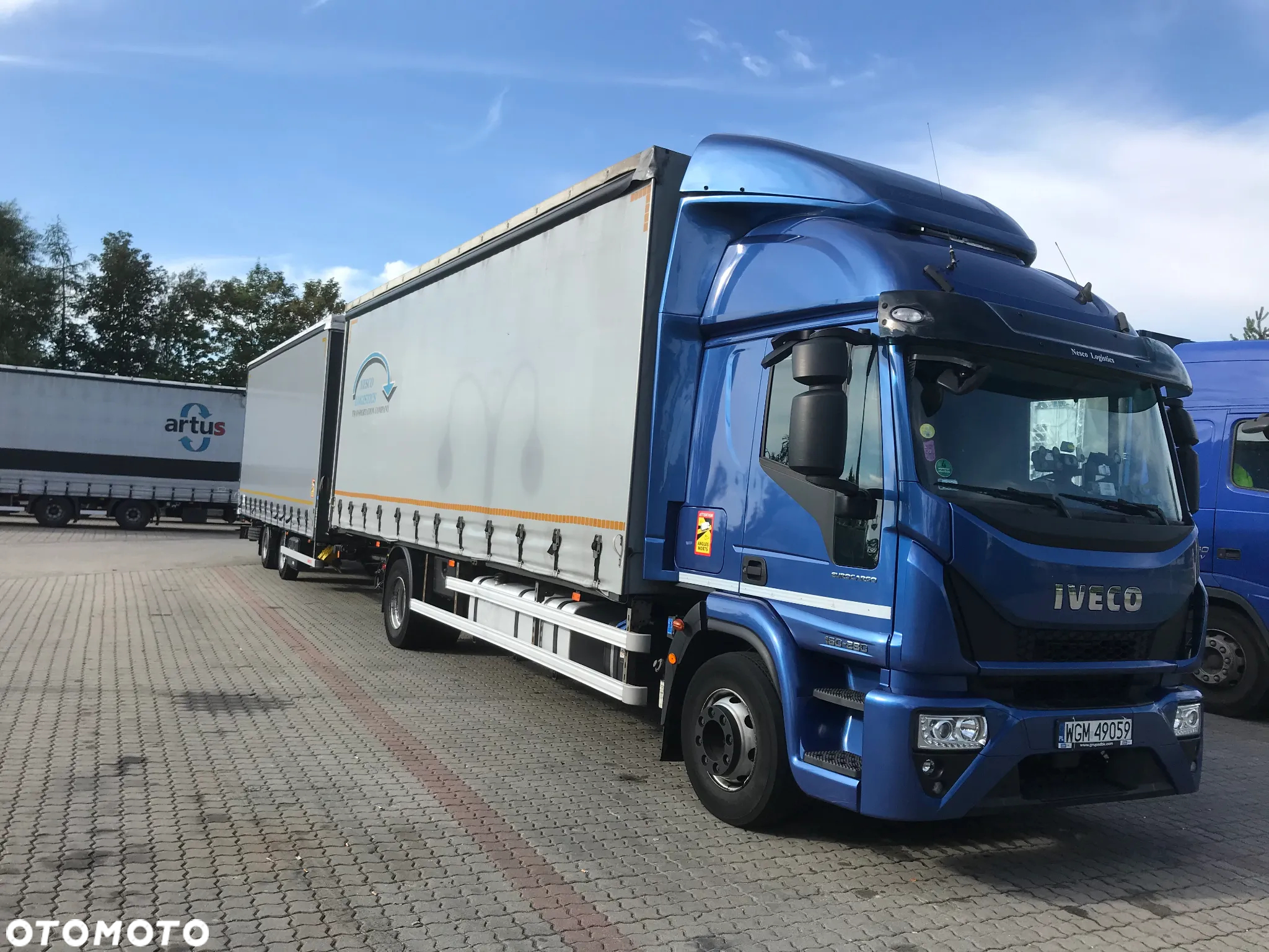 Iveco EUROCARGO MLL160E28P Z PRZYCZEPĄ WECON - 3