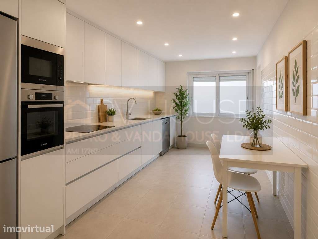 T1+1 Totalmente Remodelado no Centro de Odivelas | Varanda | Equipa... - Grande imagem: 4/9